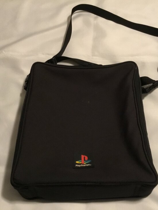 Official Genuine Sony PlayStation Messenger Travel Bag Carry Case PS1 PS2